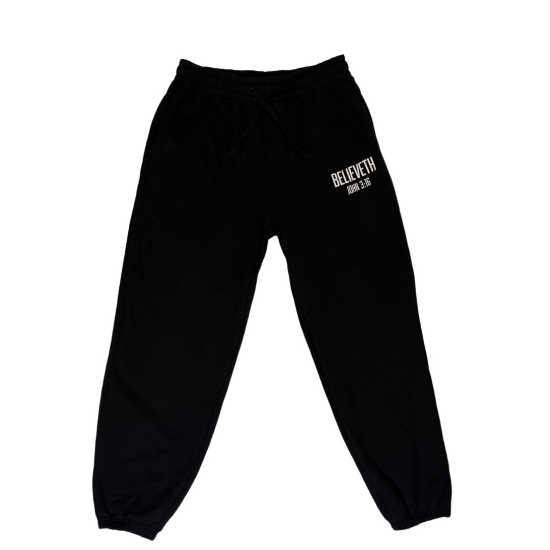 Black Jogger SweatPants