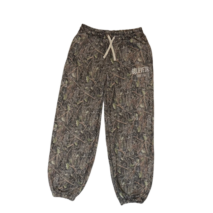 Camo Jogger Sweat Pants
