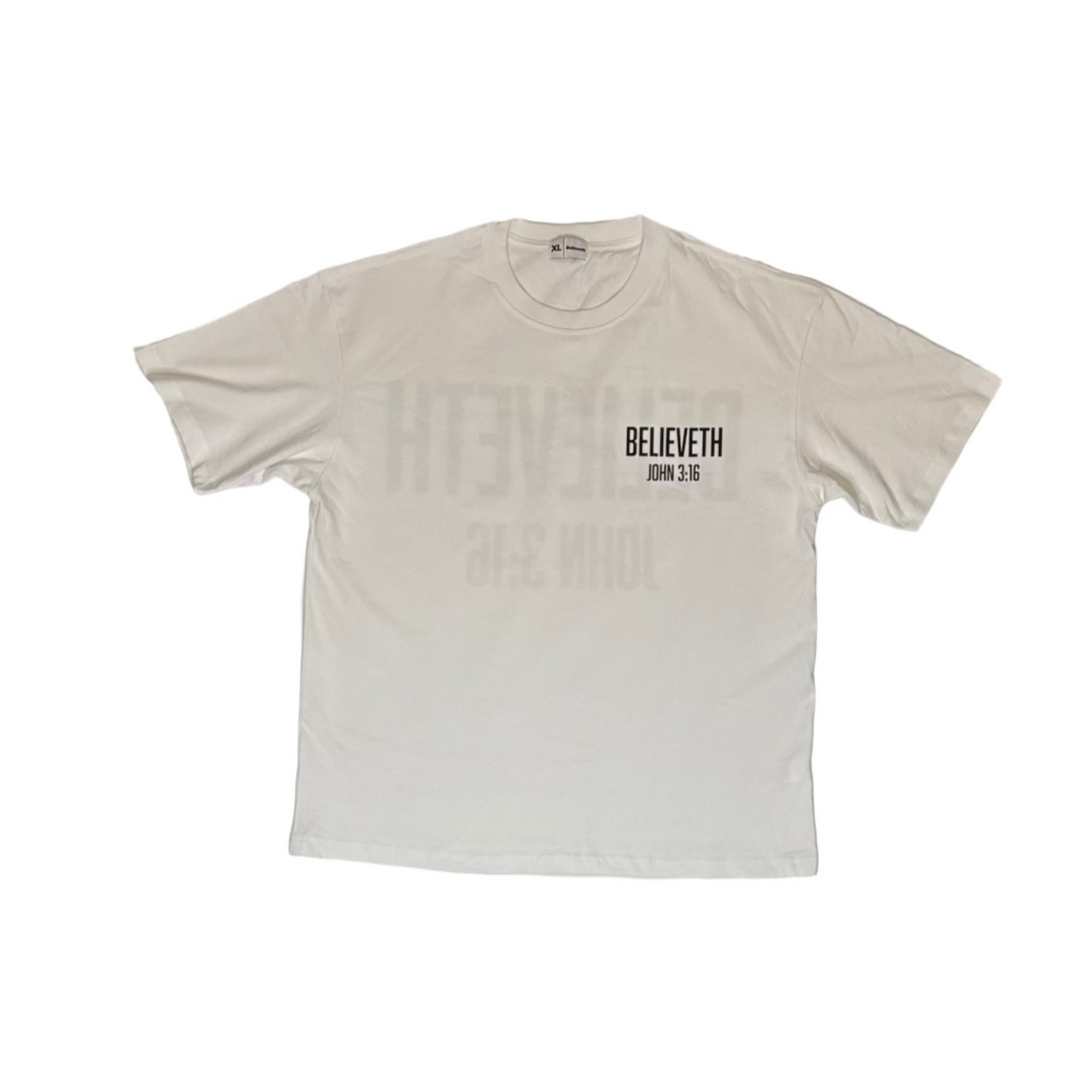 White Short Sleeve T Shirt