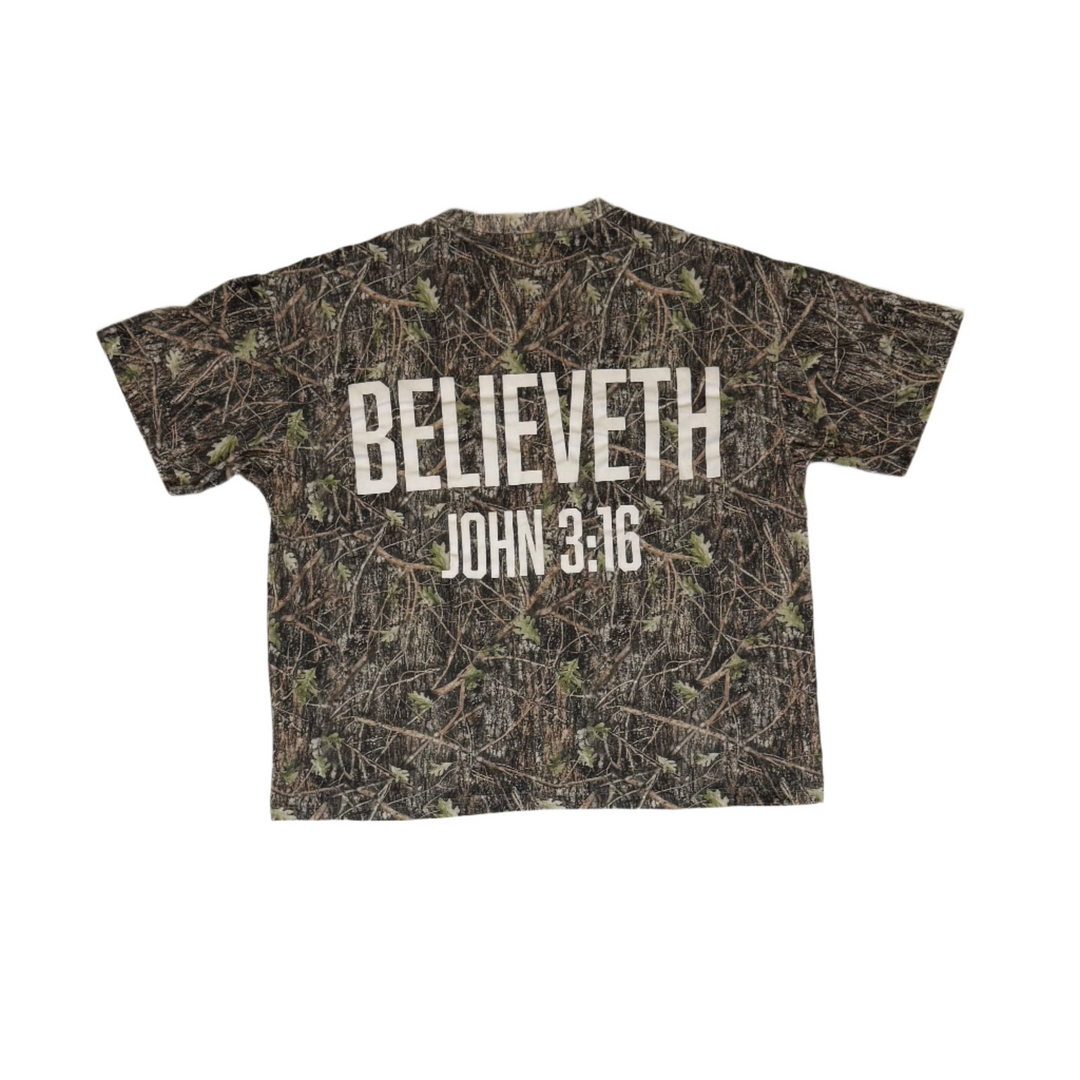 Camo Short Sleeve T Shirt