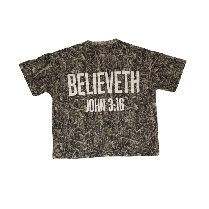 Camo Short Sleeve T Shirt
