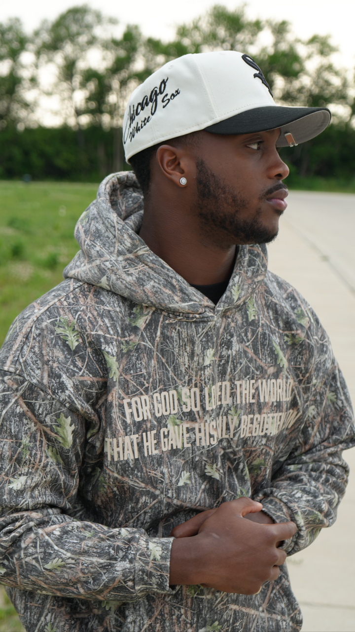 Camo "John 3:16" Hoodie