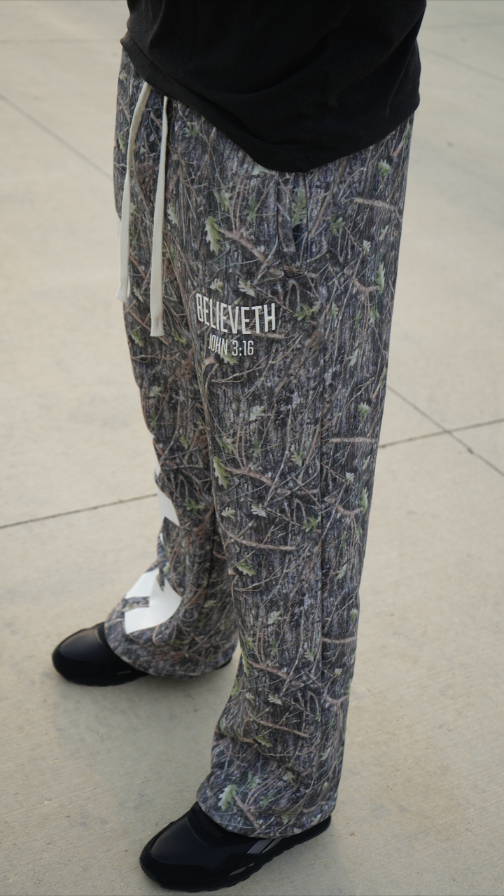 Camo "BLVTH" Sweatpants